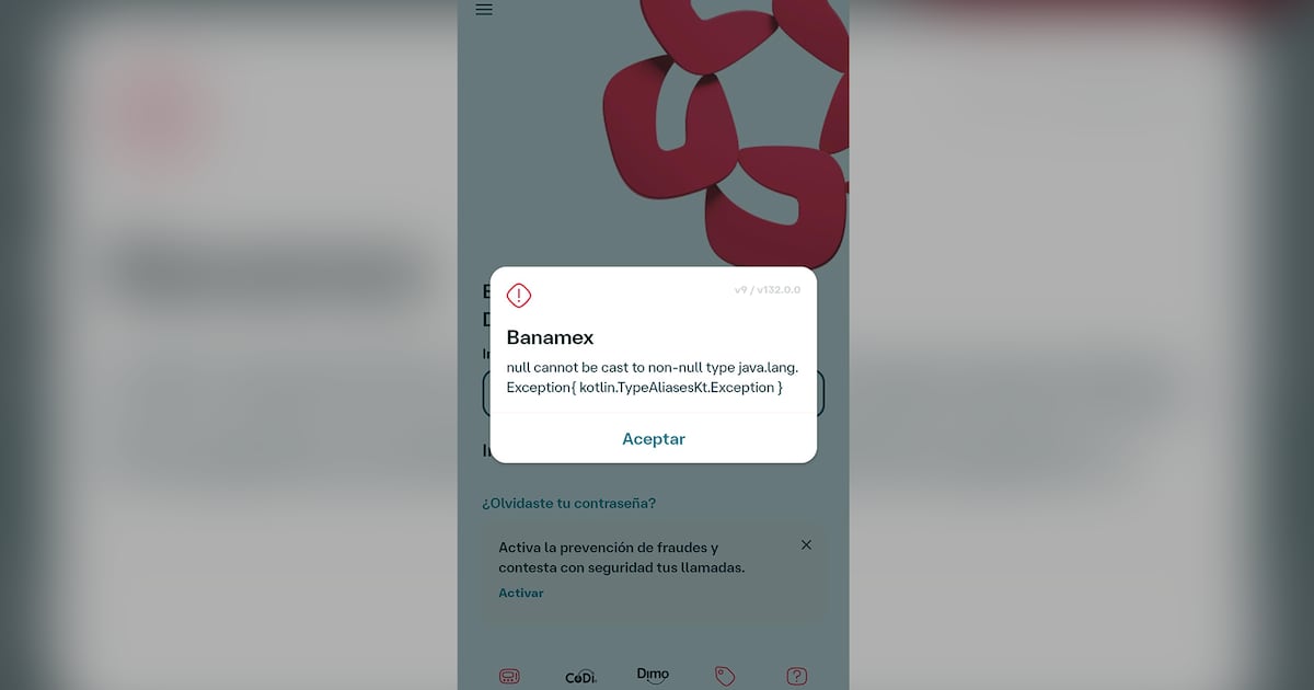 La app de Banamex presentó problemas en plena quincena; usuarios reclaman al banco en redes sociales.