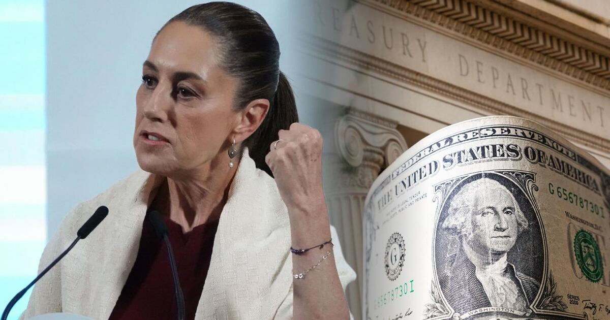 Sheinbaum respondió a las sanciones del Departamento del Tesoro de Estados Unidos contra bancos mexicanos por presunto lavado de dinero. Foto: Especial: El Financiero