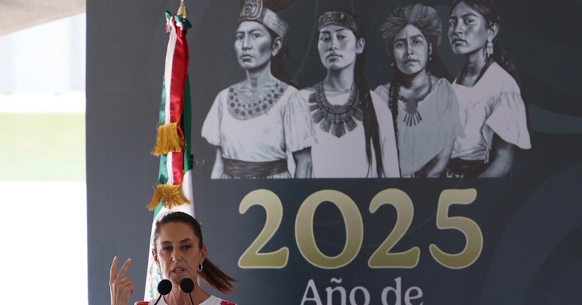 Sheinbaum argumentó que esto “va a permitir que todo el sureste de México tenga todavía más desarrollo del que se ha logrado con el Tren Maya, que es principalmente un desarrollo turístico”. (EFE).