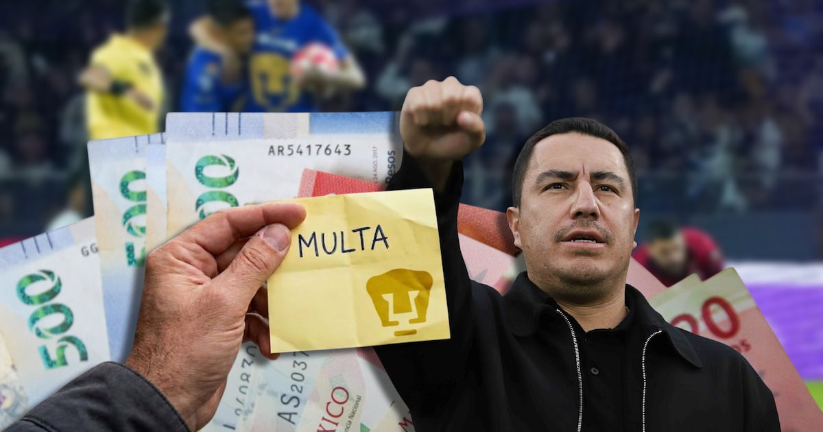 El DT Efraín Juárez recibió una multa de más de 300 mil pesos por festejos tras partido Pumas vs. Cruz Azul.