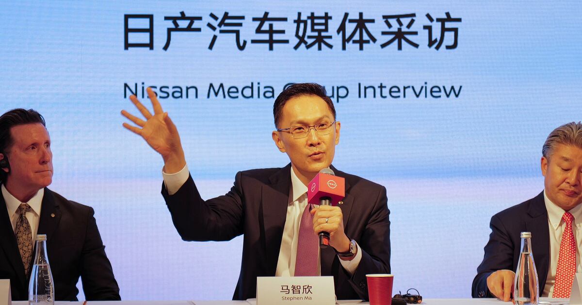 Stephen Ma, director de operaciones de Nissan en China, anuncio que la empresa desarrollara 10 nuevos autos en el pais asiatico.