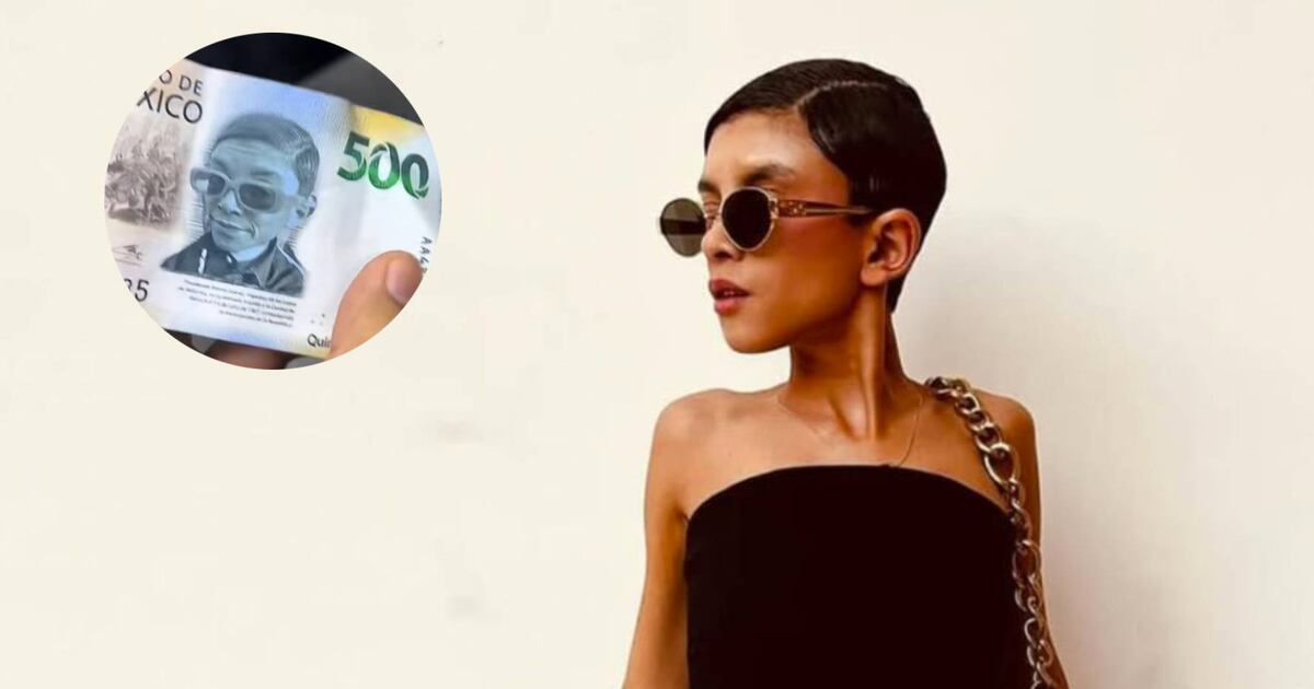 El rostro de La Venenito aparece en un billete de 500 pesos. (Foto: Especial El Financiero)