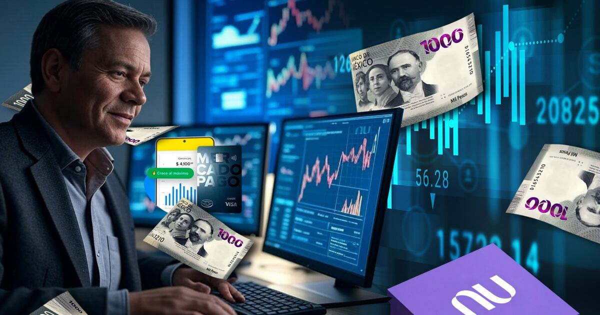 Nu y Mercado Pago ofrecen tasas de interes de hasta 15 por ciento anual para sus clientes.