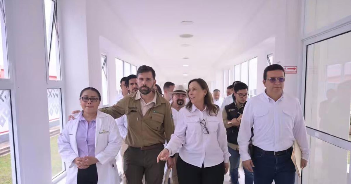 La gobernadora de Veracruz, Rocío Nahle, y el director general del IMSS-Bienestar, Alejandro Svarch Pérez, realizaron una gira por el norte del estado.