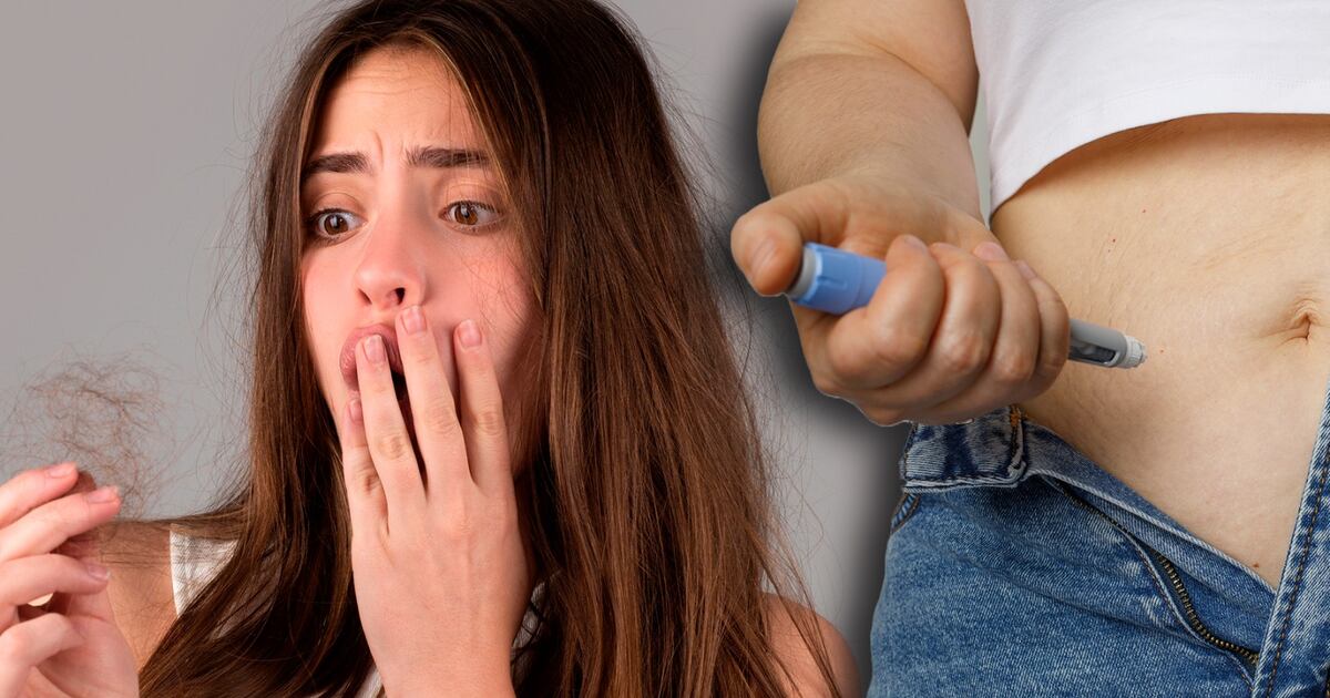 Pacientes que usan medicamentos para bajar de peso, como Ozempic, reportan pérdida significativa de cabello. Foto: Especial: El Financiero