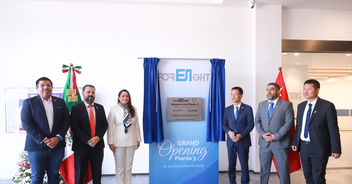 La gobernadora Tere Jimenez destaco que Aguascalientes es el corazon logistico del continente americano, y cuenta con seguridad y talento altamente capacitado.