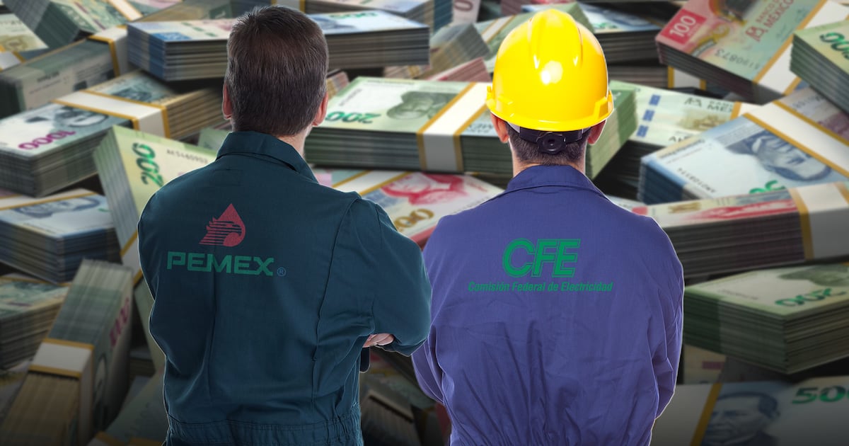 Extrabajadores de confianza de Pemex y CFE son quienes todavia reciben pensiones millonarias, segun la Secretaria de Anticorrupcion y de Buen Gobierno.