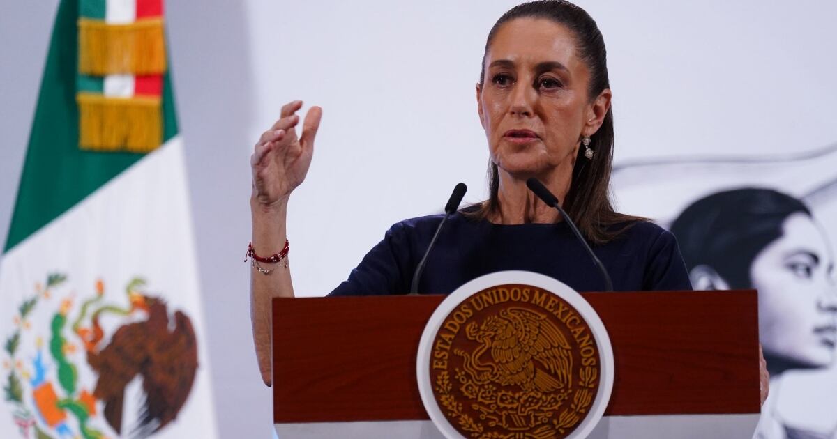 Sheinbaum fue cuestionada esta semana sobre el análisis de Bank of America y las recientes ganancias del peso. (Foto: Gaño Cañas/Cuartoscuro)