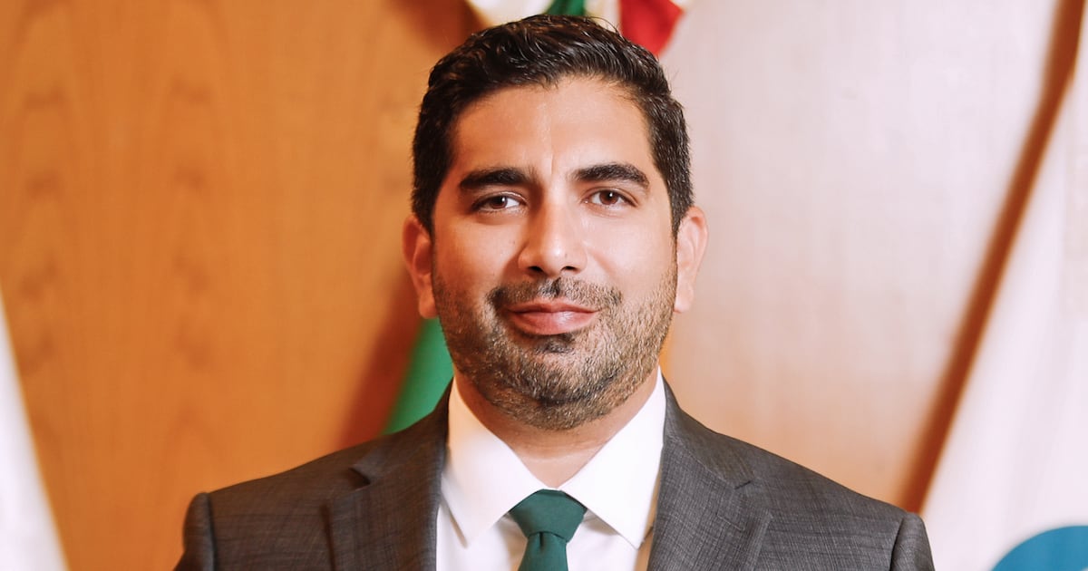 Roberto Lazzeri es director del Banco Nacional de Comercio Exterior (Bancomext) e inicio su carrera en el sector publico en 2005. (Bancomext)