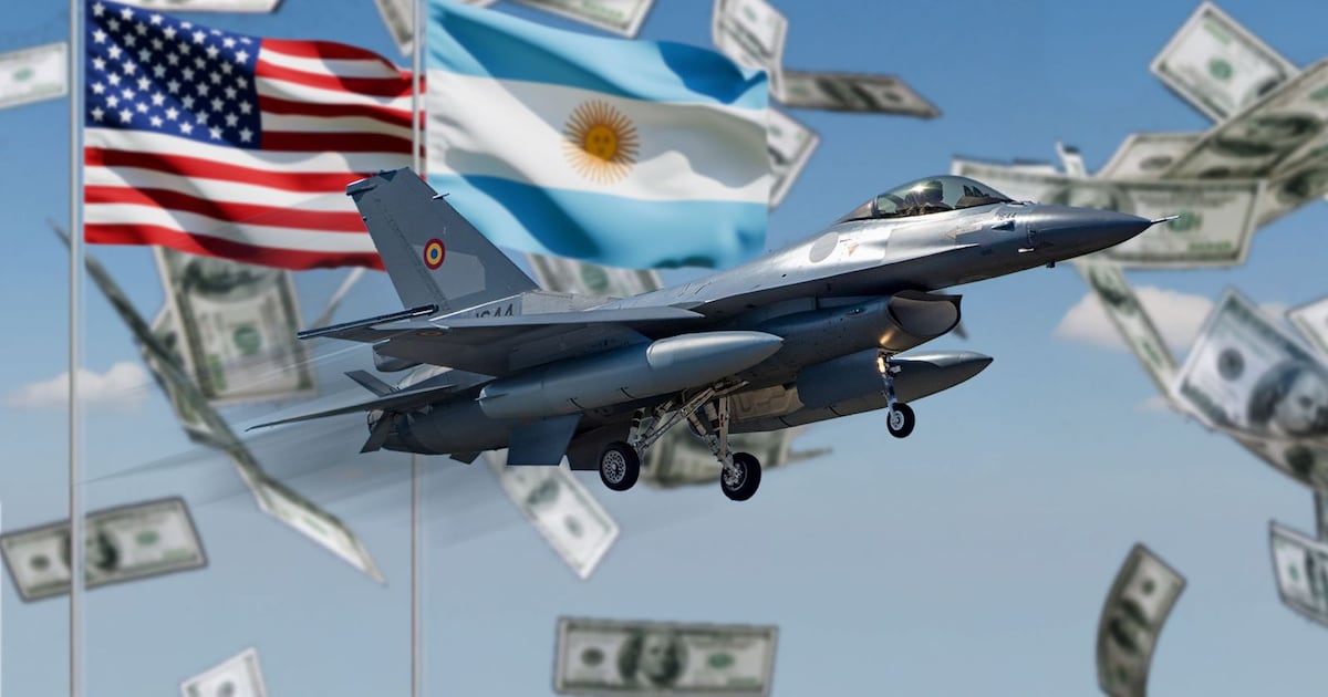 Argentina adquirio 24 cazas F-16 por 300 millones de dolares y ahora invertira mas de 33 millones en capacitacion. (Foto: Shutterstock)