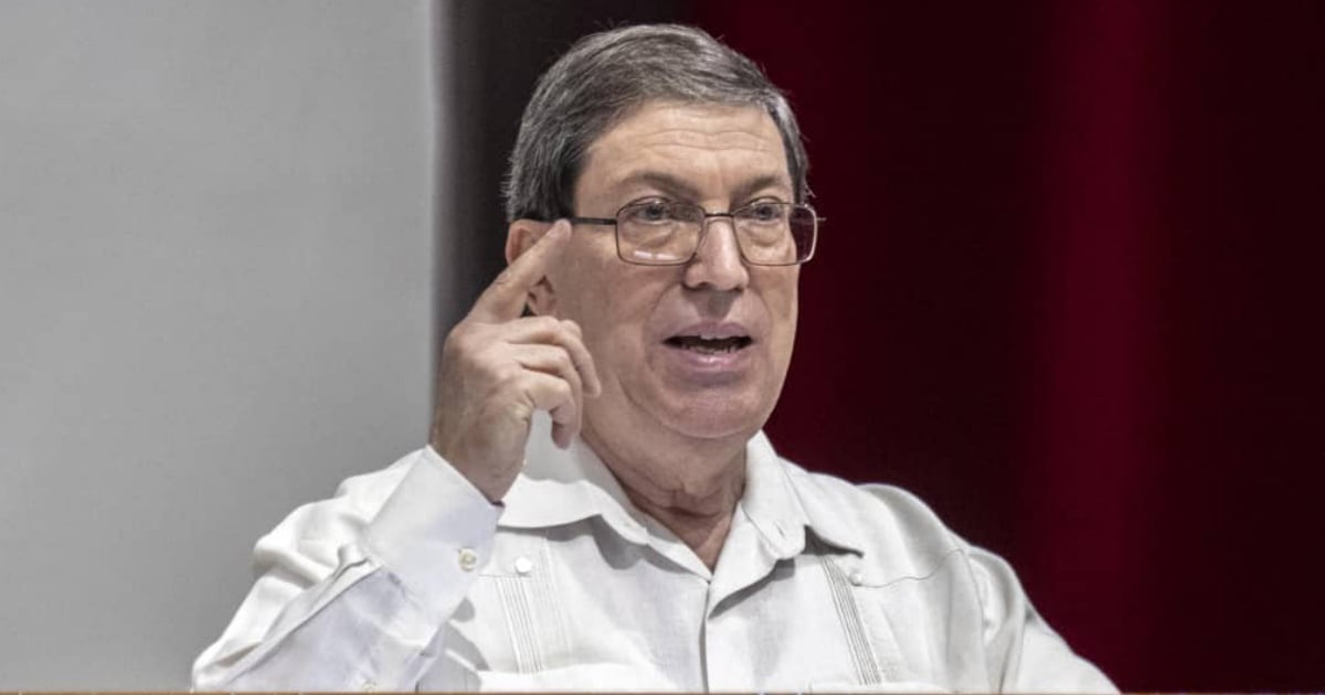El canciller cubano, Bruno Rodriguez, reacciono al ofrecimiento de ayuda de Estados Unidos. (Foto: EFE)