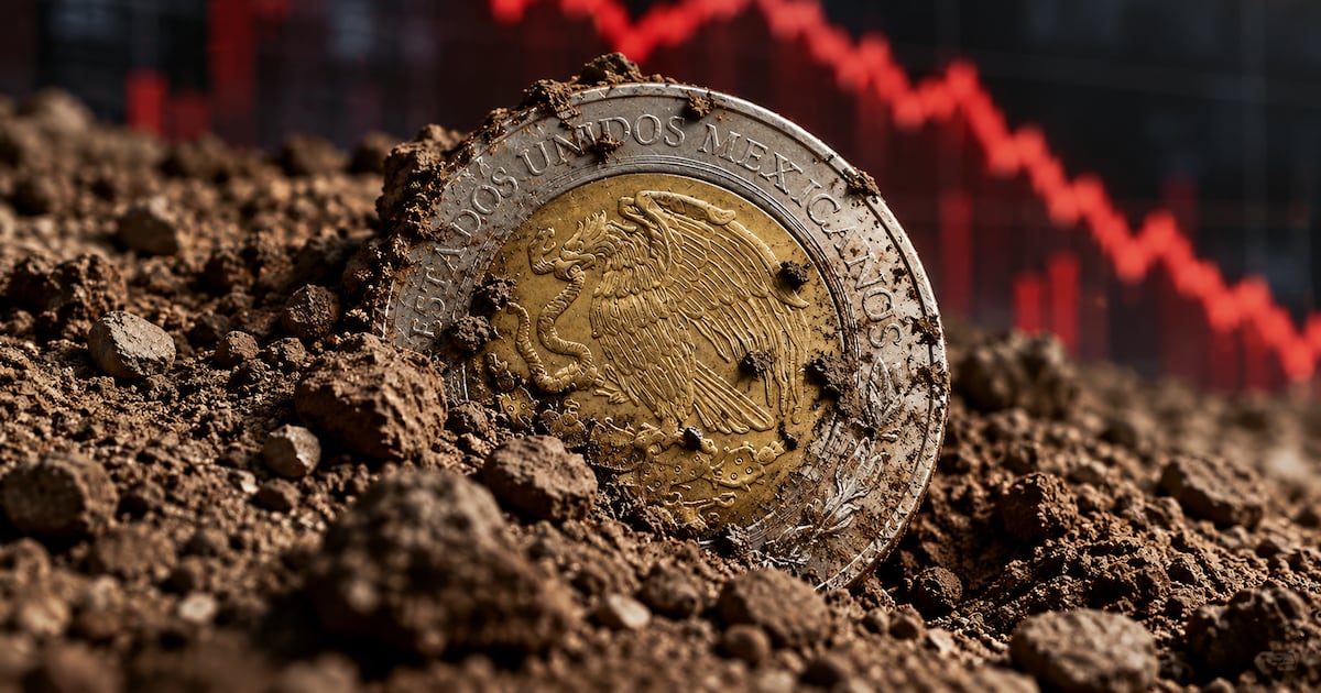 El peso cerrara con una perdida superior a los 100 centavos en septiembre, lo que seria su peor desempeño mensual de al menos el ultimo año.