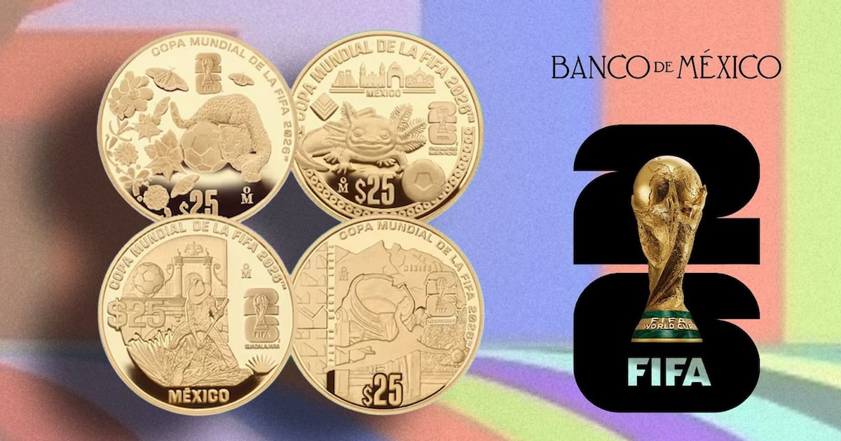 Banxico habilitó herramientas para localizar las sucursales donde puedes conseguir las monedas conmemorativas del Mundial 2026. (Banxico | FIFA)