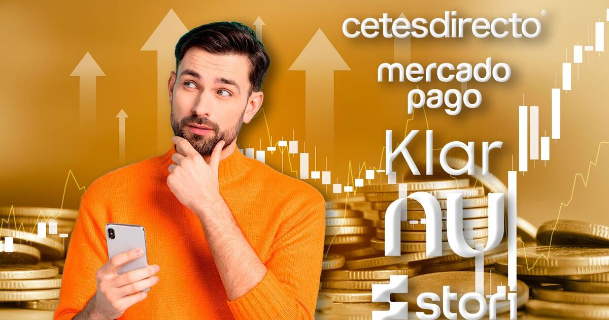 Las tasas de interes que pagan los Cetes y las cuentas de instituciones como Mercado Pago, Klar, Nu, entre otras cambiaron; consulta aqui en cuanto estan.