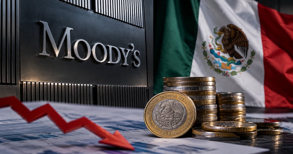 Moody's remarcó que el PIB de México no ha logrado despegar durante lo que va del Gobierno de Sheinbaum.