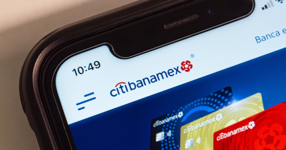 Las fallas en Banamex se registran principalmente en la app del banco.
