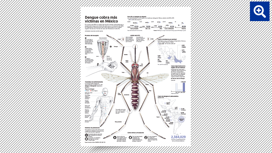 Aumentan 258% casos de dengue; en 9 meses suman 16 mil 403