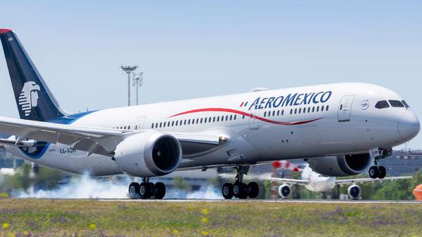 Aeroméxico confirma incidente en el AICM por saturación aérea