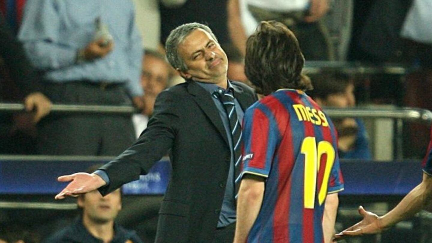 Lionel Messi hizo crecer y mejorar a Mourinho como técnico