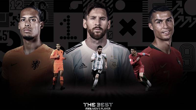 Messi, Cristiano y Van Dijk, finalistas al premio FIFA 'The Best'