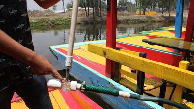 Nanoburbujas, las elegidas de los investigadores del IPN para limpiar el agua en Xochimilco 