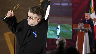 AMLO felicita a Guillermo del Toro por el Oscar un día después: ‘Estaba metido en el beisbol’