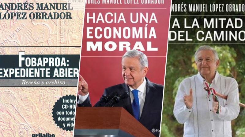 La ‘colección Amlo Estos Son Los 18 Libros Escritos Por López Obrador El Financiero