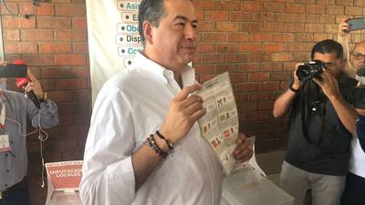 Ricardo Mejía vota en Elecciones 2023: ‘Mi partido es Coahuila’