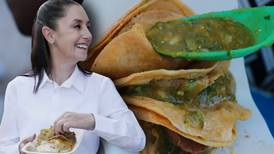 Tacos ‘muy salsa’ donde comió Sheinbaum: Así es el puesto de ‘El puro veneno’ en el Zócalo