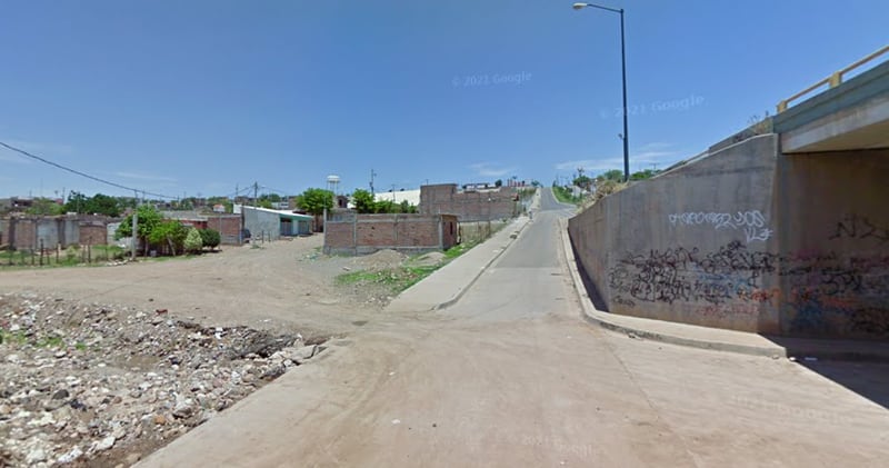 El sindicato Jesús María, en Culiacán, donde fue detenido Ovidio Guzmán, el hijo del Chapo Guzmán (Foto: Google Maps)