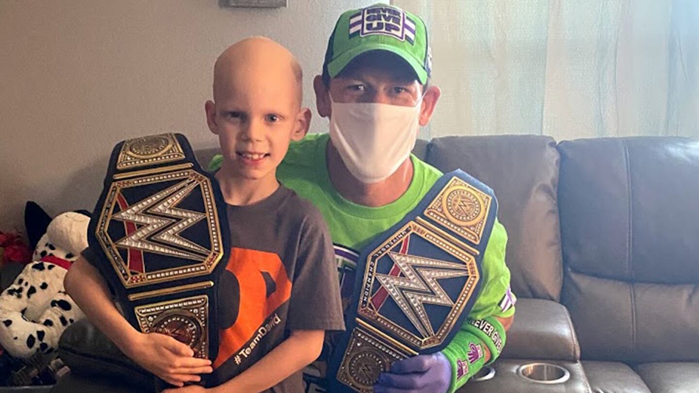 ¡Ni el coronavirus lo detiene! La sorpresa de John Cena para un niño de siete años que lucha contra el cáncer