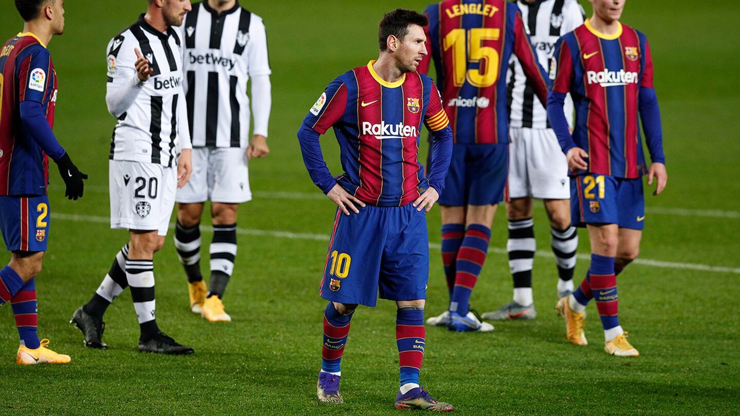 ¡Barcelona vuelve a la senda del triunfo con golazo de Lionel Messi ante Levante!