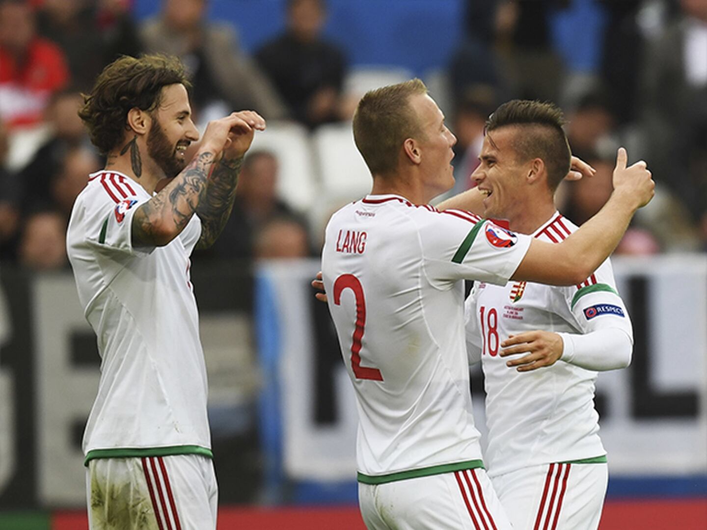 Hungría venció a Austria en el 'Clásico Europeo'