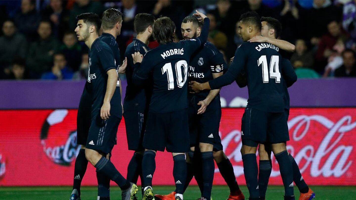Valladolid contra Real Madrid: ¡Los merengues se levantaron del susto!