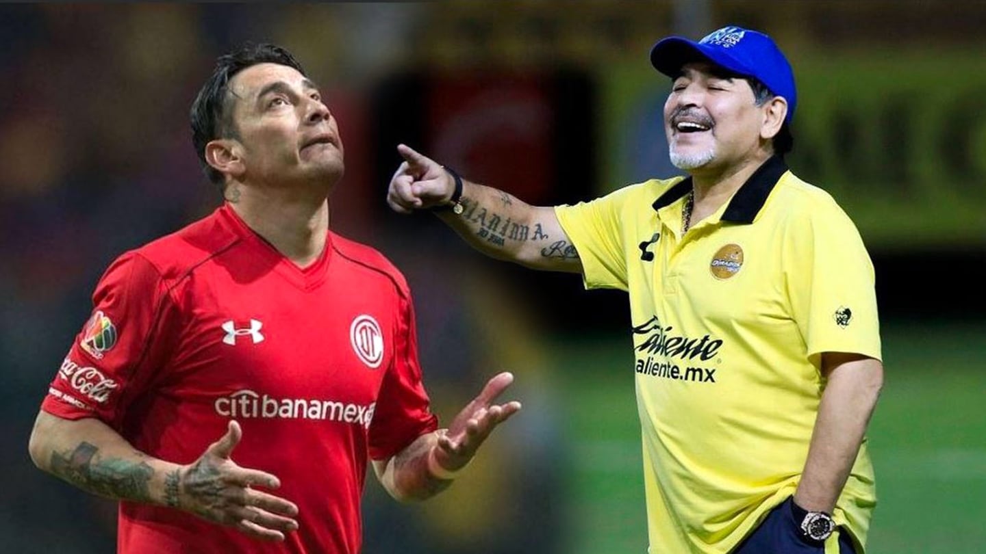 El mensaje de Maradona a Rubens Sambueza que desató la polémica en redes sociales