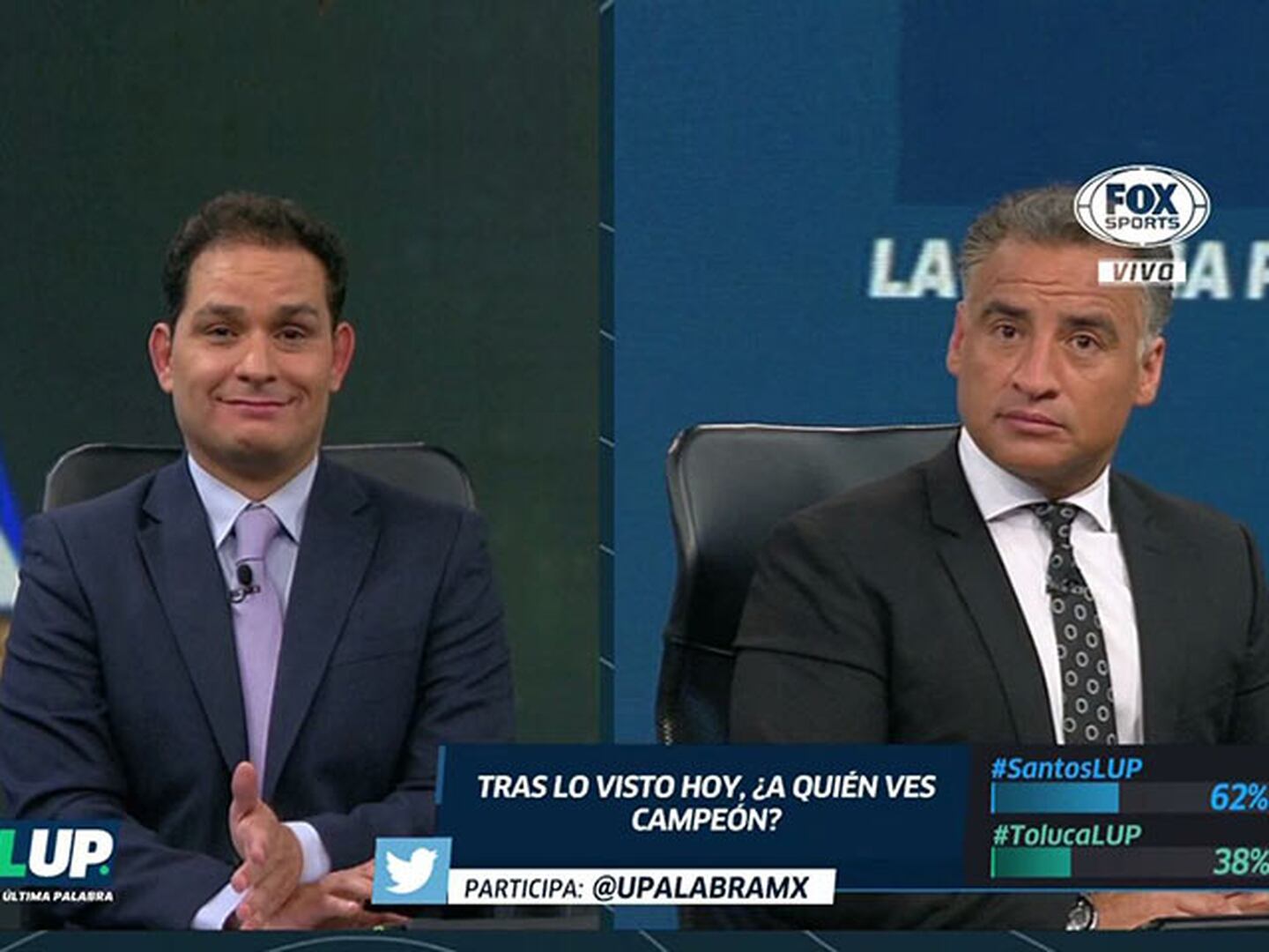 ¿Quién está más nervioso? ¿Gustavo Mendoza o Fabián Estay?