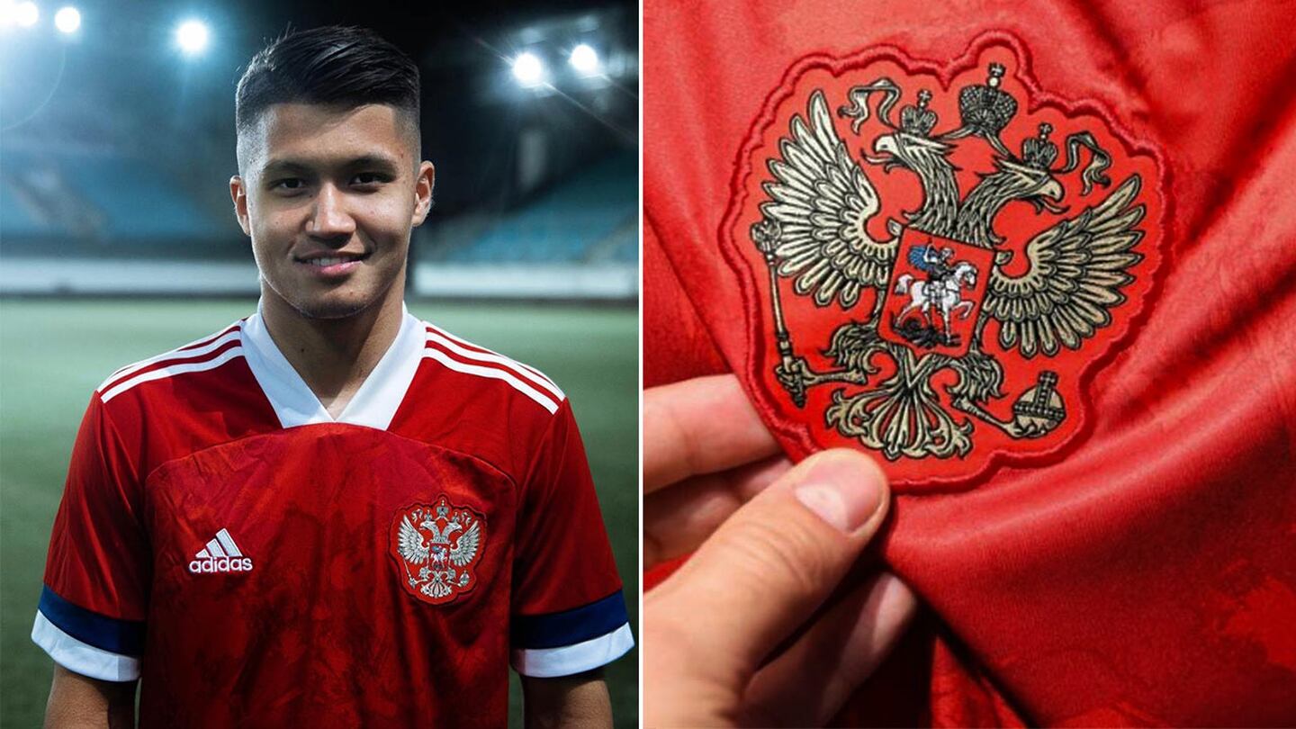 La Selección de Rusia rechazó el diseño de su camiseta para la Euro 2020