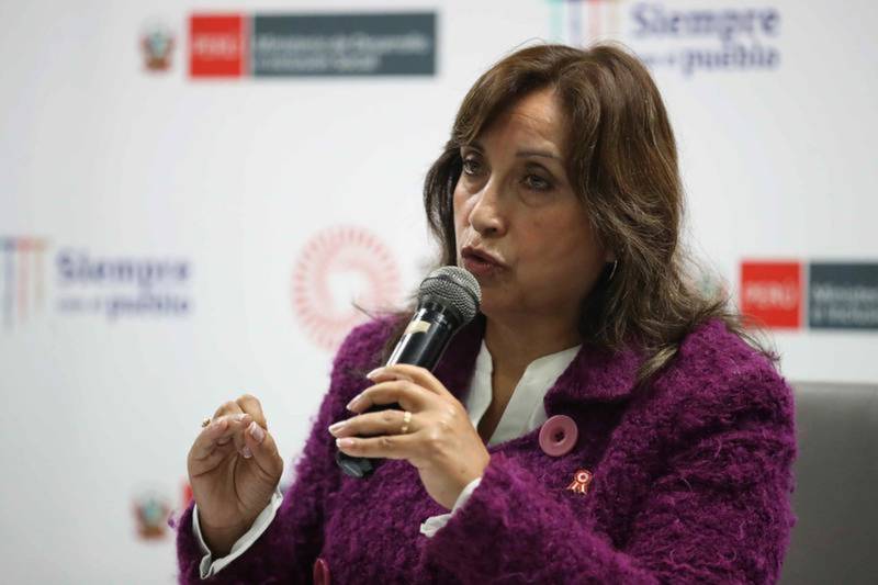 Durante la presidencia de Castillo, Dina Boluarte fue vicepresidenta constitucional de Perú