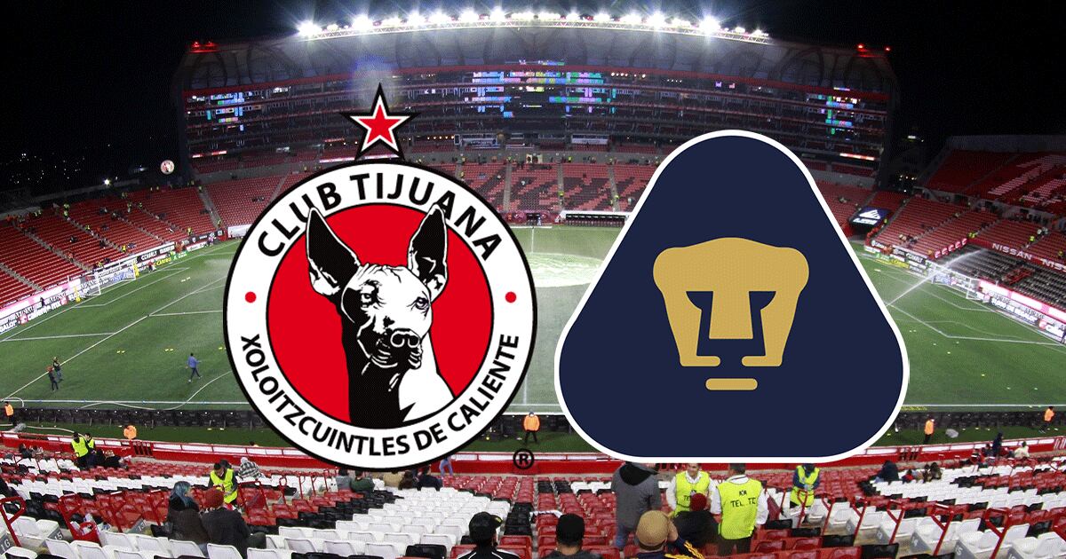 Tijuana vs Pumas EN VIVO Mira aquí el minuto a minuto partido