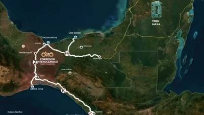 Ubícala en el mapa: ¿Qué estación unirá al Tren Maya con el Tren del Istmo?