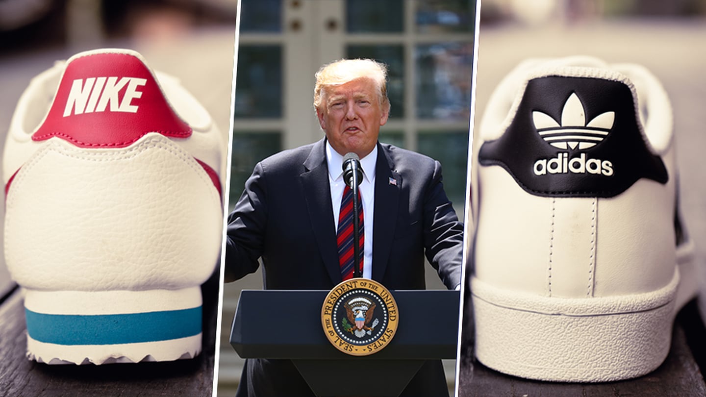 Agarrar varonil motivo Nike y Adidas se 'lanzan' contra aranceles de Trump: 'son catastróficos' –  El Financiero