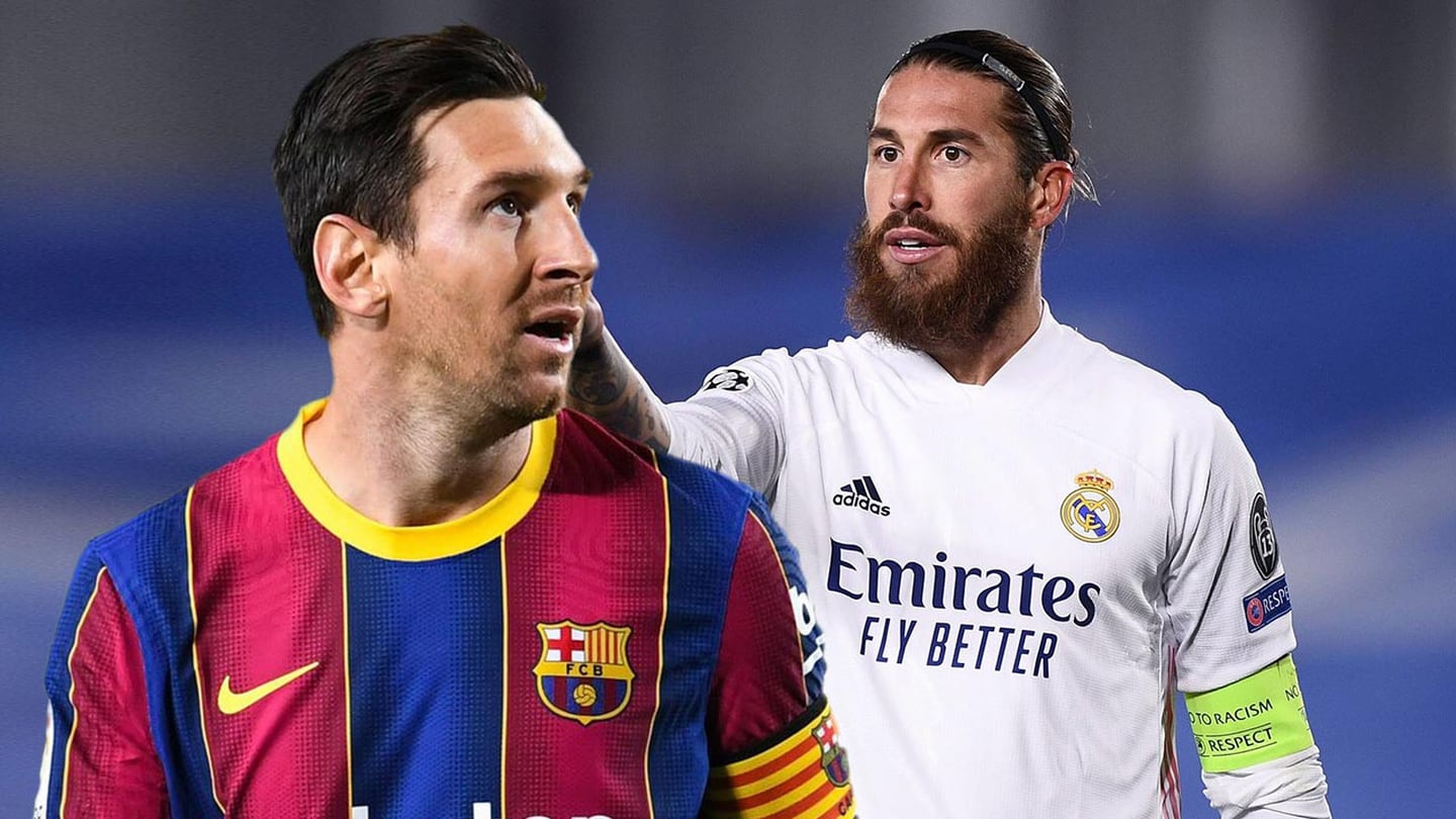 Messi y Ramos, los únicos candidatos de Barcelona y Real Madrid para el 'Equipo del Año' en UEFA