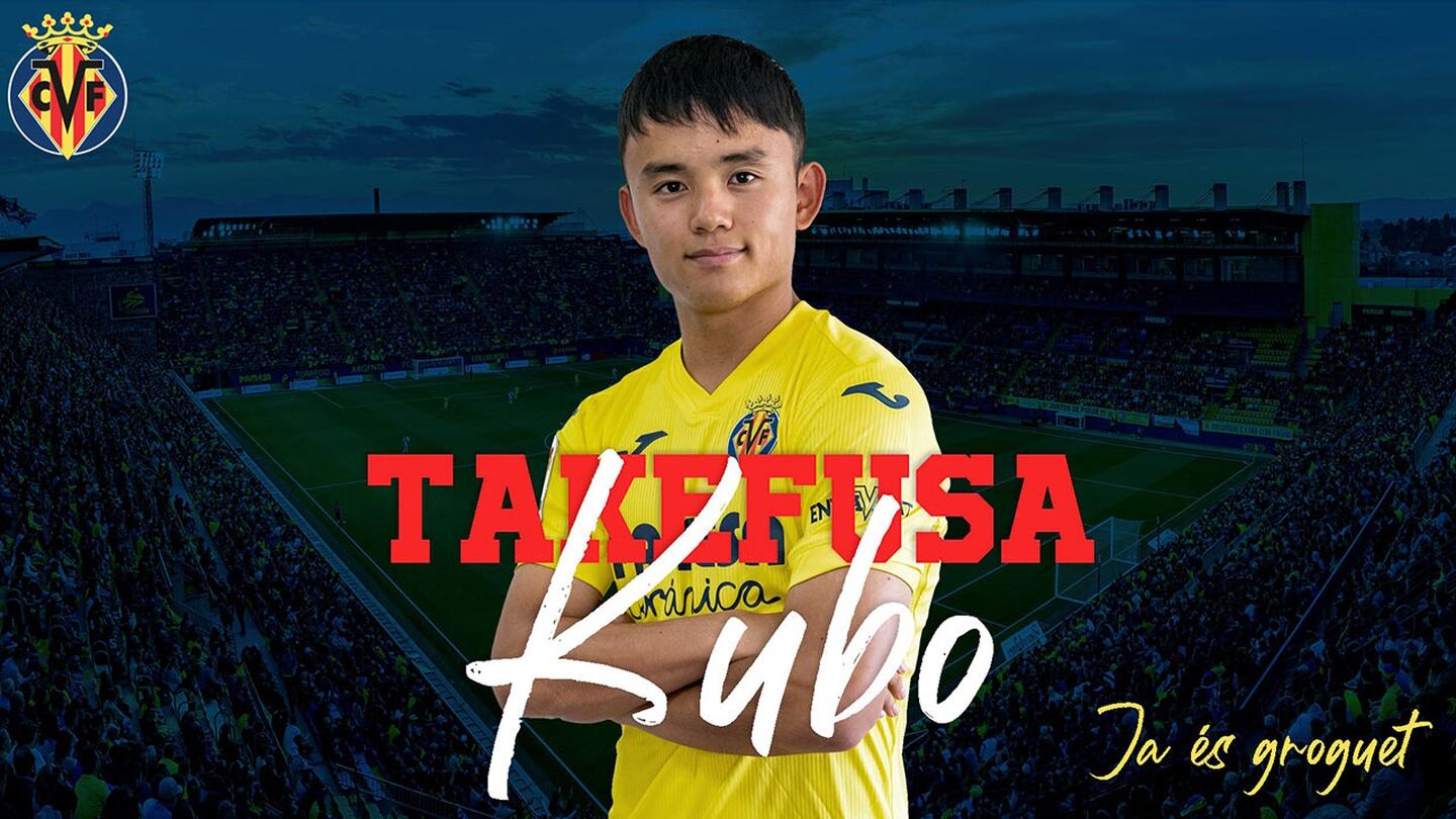 OFICIAL: Villarreal dio la bienvenida a Takefusa Kubo