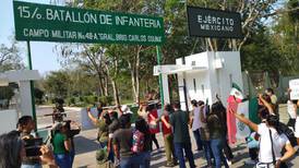 Marchas a favor de soldados en México: ‘Al Ejército no se le toca’, exigen familiares