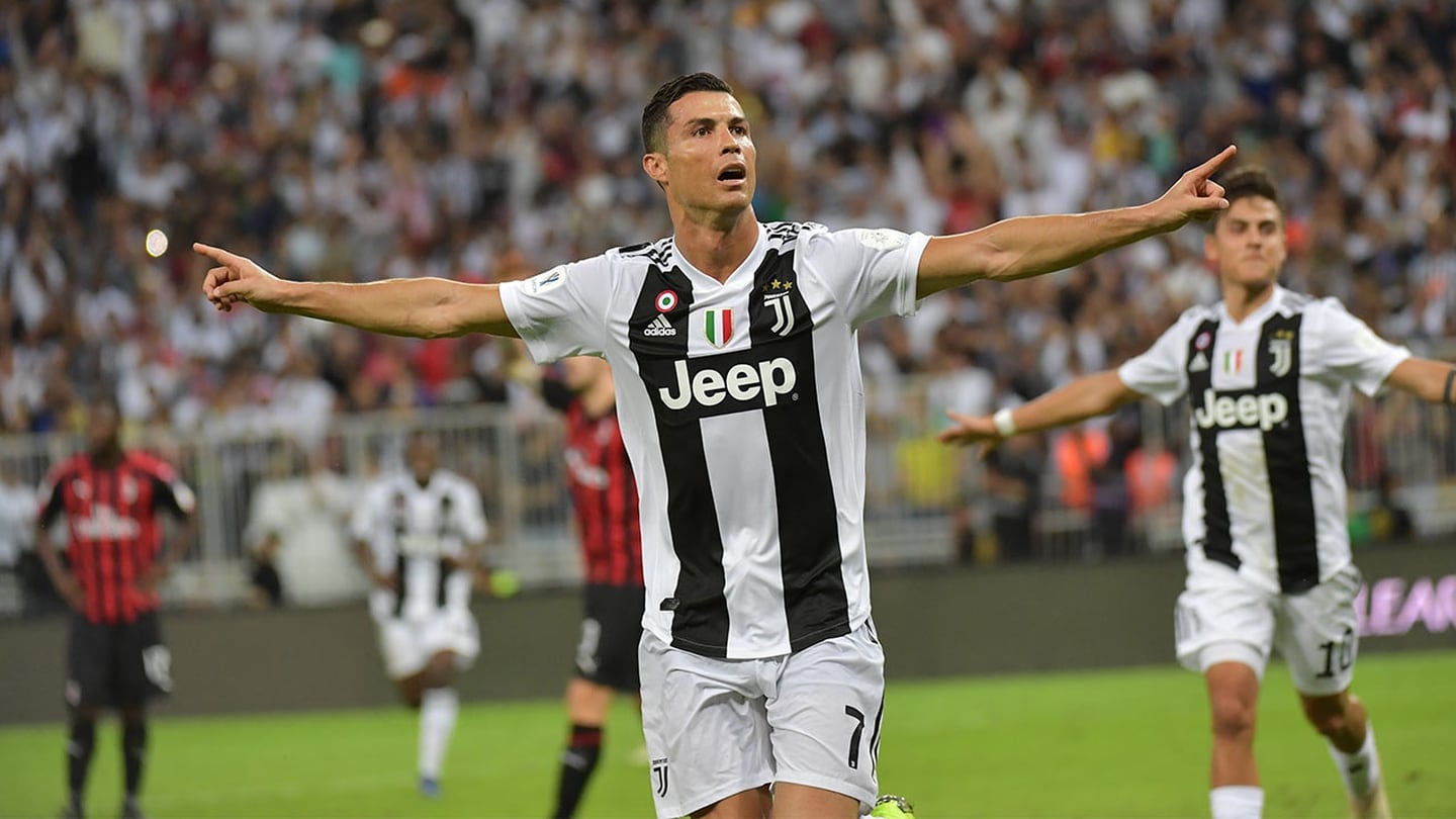 Cristiano Ronaldo conquistó su primer título con la Juventus