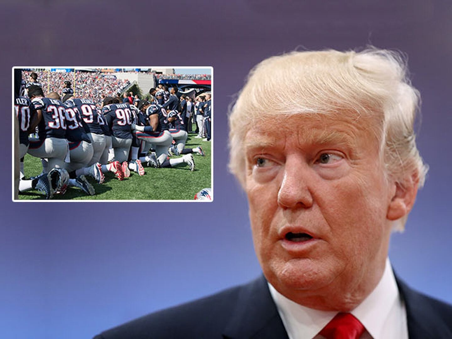 Donald Trump volvió a la carga contra la NFL