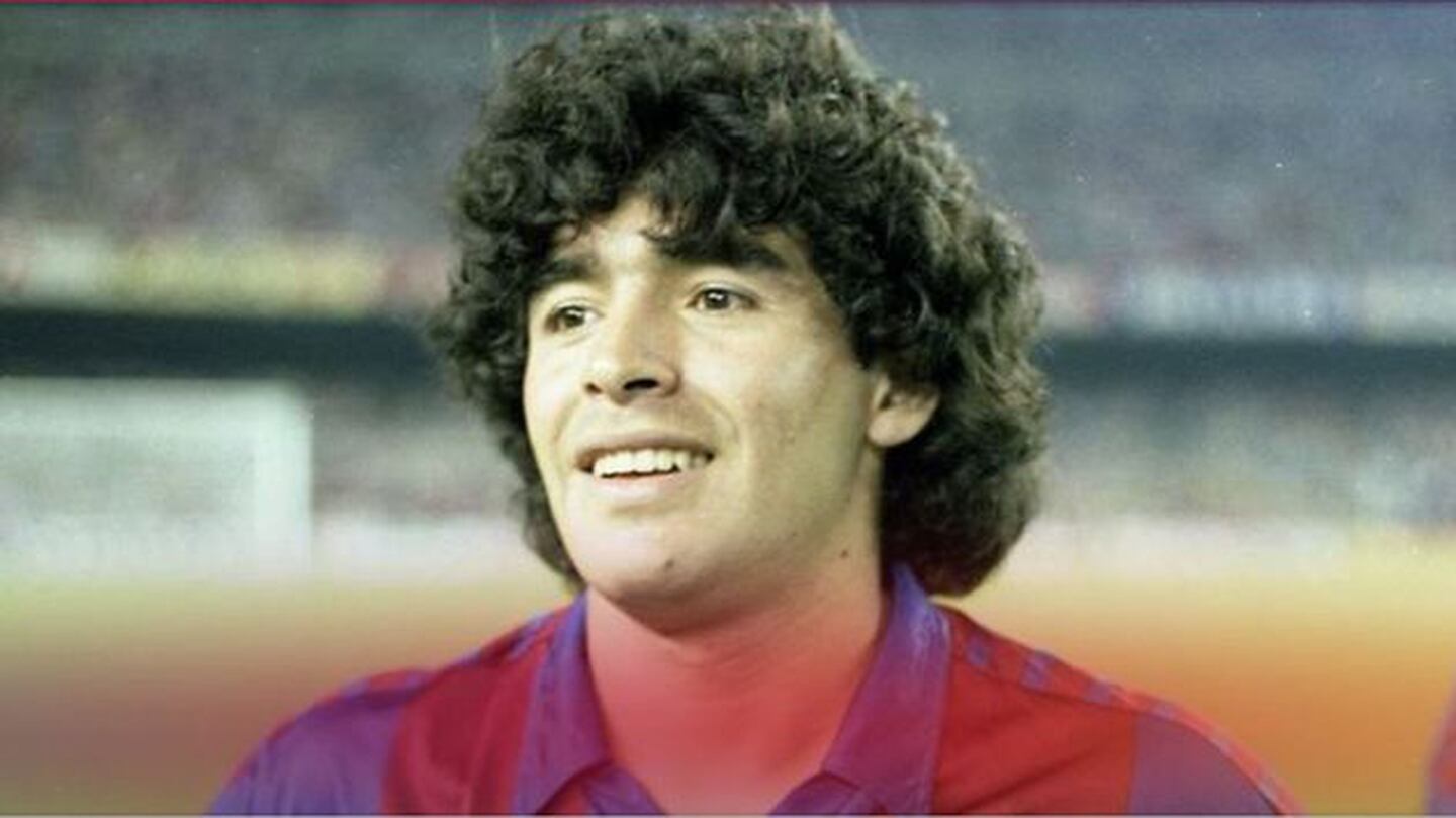 El video que publicó Barcelona de Maradona y Messi en alusión al duelo con Napoli