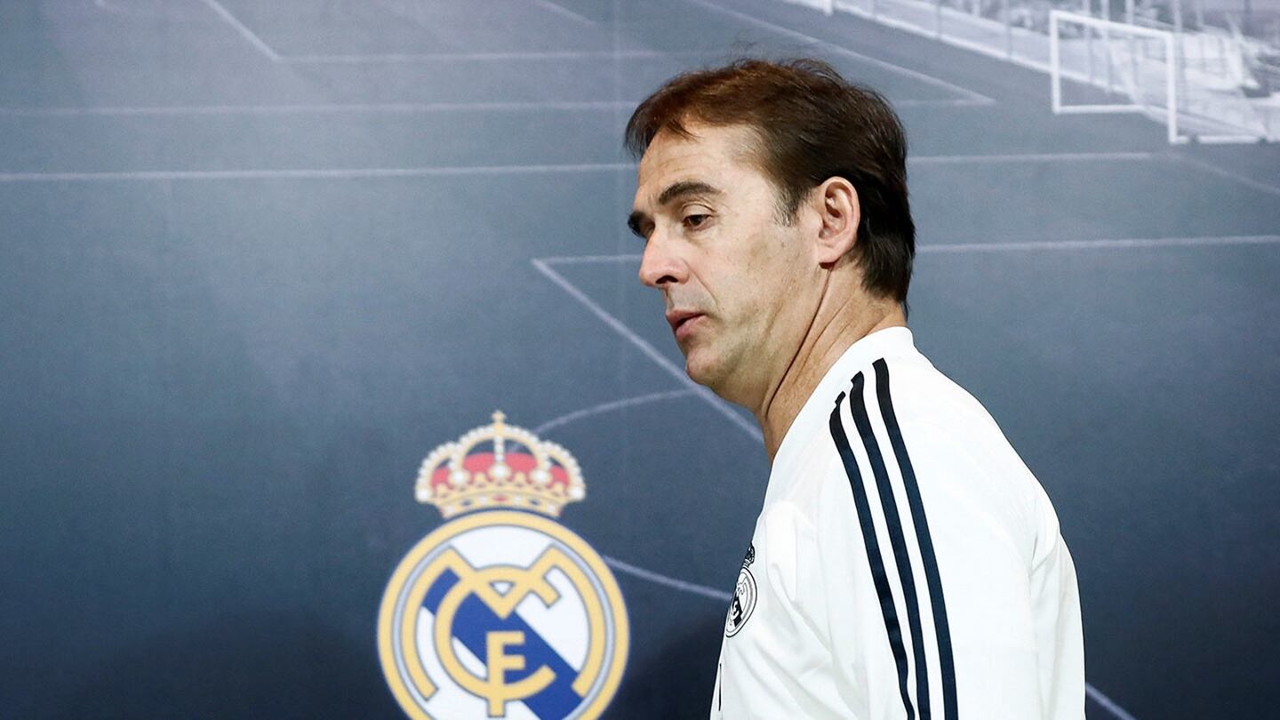 El Real Madrid confirmó la destitución de Julen Lopetegui