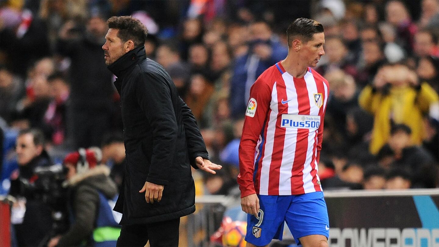 ¡Drama colchonero! Fernando Torres rompió el silencio sobre su relación con el técnico Diego Simeone