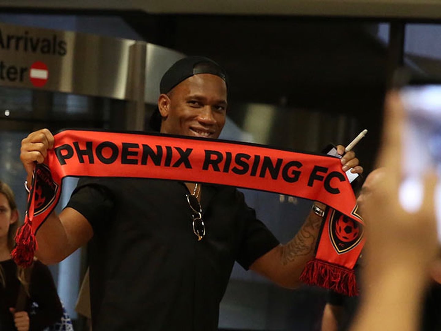 Bienvenida mexicana para Didier Drogba en el Phoenix Rising